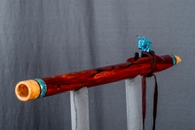 Cocobolo Native American Flute, Minor, Mid G-4, #N28H (4)